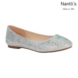 BL-Baba-87 Silver Zapatos de Mujer Mayoreo Wholesale Women flats Shoes Nantlis