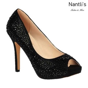 BL-Barbara-100 Black Zapatos de Mujer Mayoreo Wholesale Women Heels Shoes Nantlis