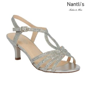 BL-Berk-206 Silver Zapatos de Mujer Mayoreo Wholesale Women Heels Shoes Nantlis