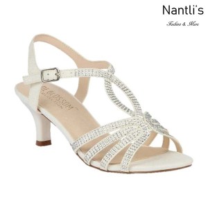 BL-Berk-206 White Zapatos de Mujer Mayoreo Wholesale Women Heels Shoes Nantlis