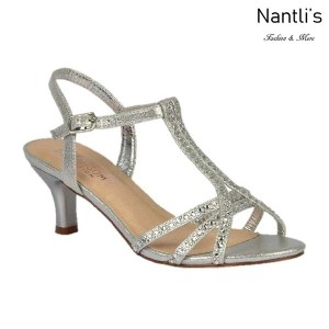BL-Berk-213 Silver Zapatos de Mujer Mayoreo Wholesale Women Heels Shoes Nantlis