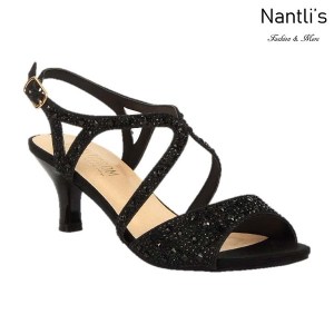 BL-Berk-64 Black Zapatos de Mujer Mayoreo Wholesale Women Heels Shoes Nantlis