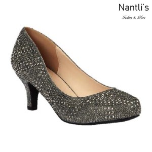 BL-Bertha-22 Pewter Zapatos de Mujer Mayoreo Wholesale Women Heels Shoes Nantlis
