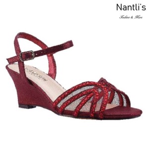 BL-Field-18 Red Zapatos de Mujer Mayoreo Wholesale Women Wedges Shoes Nantlis