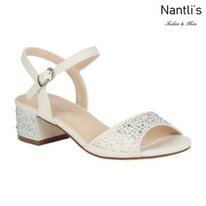 BL-K-Christy-44 Black Zapatos de niña Mayoreo Wholesale Kids Wedges Shoes Nantlis