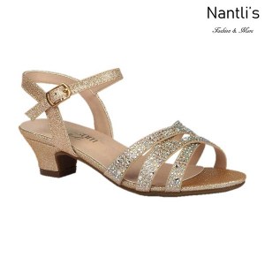 BL-K-Suri-32 Nude Zapatos de niña Mayoreo Wholesale Kids dress Shoes Nantlis