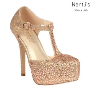 BL-Kinko-201 Rose Gold Zapatos de Mujer Mayoreo Wholesale Women Heels Bridal Shoes Nantlis