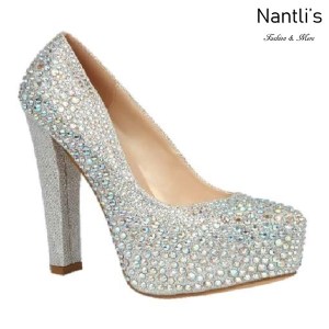 BL-Kinko-202C Silver Zapatos de Mujer Mayoreo Wholesale Women Heels Bridal Shoes Nantlis