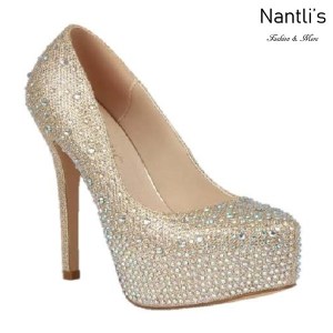 BL-Kinko-4 Champagne Zapatos de Mujer Mayoreo Wholesale Women Heels Bridal Shoes Nantlis