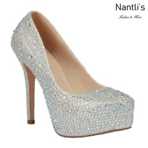 BL-Kinko-4 Silver Zapatos de Mujer Mayoreo Wholesale Women Heels Bridal Shoes Nantlis