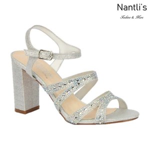 BL-Lilia-5 Silver Zapatos de Mujer Mayoreo Wholesale Women Heels Bridal Shoes Nantlis