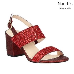 BL-Luiza-1 Red Zapatos de Mujer Mayoreo Wholesale Women Heels Shoes Nantlis