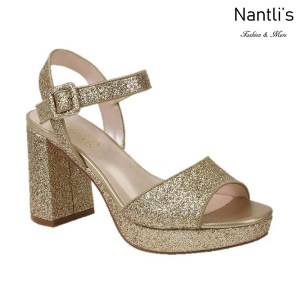 BL-Mila-2 Gold Zapatos de Mujer Mayoreo Wholesale Women Heels Shoes Nantlis