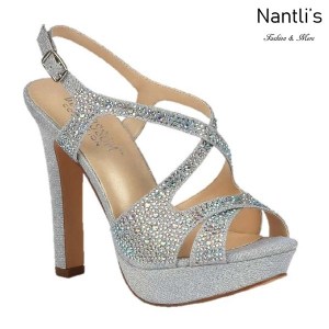 BL-Miya-25 Silver Zapatos de Mujer Mayoreo Wholesale Women Heels Bridal Shoes Nantlis