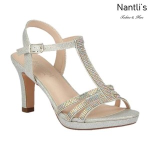 BL-Nicole-20 Silver Zapatos de Mujer Mayoreo Wholesale Women Heels Shoes Nantlis