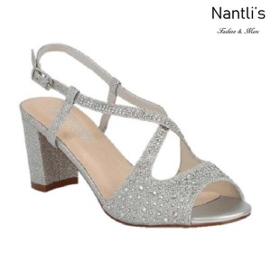 BL-Olie-8 Silver Zapatos de Mujer Mayoreo Wholesale Women Heels Shoes Nantlis