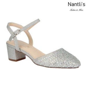 BL-Olivia-26 Silver Zapatos de Mujer Mayoreo Wholesale Women Heels Shoes Nantlis