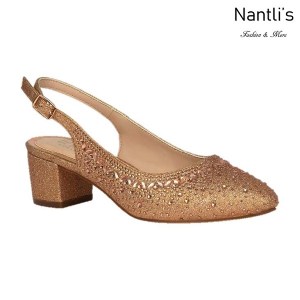 BL-Olivia-30 Rose gold Zapatos de Mujer Mayoreo Wholesale Women Heels Shoes Nantlis