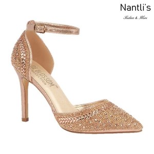 BL-Renzo-126 Rose Gold Zapatos de Mujer Mayoreo Wholesale Women Heels Bridal Shoes Nantlis