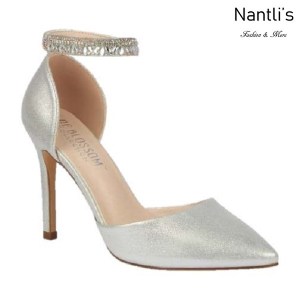 BL-Renzo-65 Silver Zapatos de Mujer Mayoreo Wholesale Women Heels Bridal Shoes Nantlis
