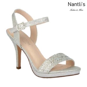 BL-Robin-205 Silver Zapatos de Mujer Mayoreo Wholesale Women Heels Bridal Shoes Nantlis