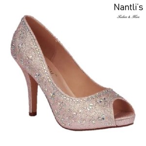 BL-Robin-263 Blush Zapatos de Mujer Mayoreo Wholesale Women Heels Bridal Shoes Nantlis