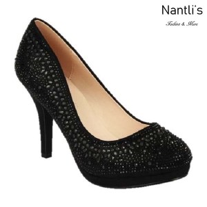 BL-Robin-267 Black Zapatos de Mujer Mayoreo Wholesale Women Heels Shoes Nantlis