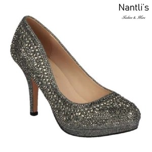 BL-Robin-267 Pewter Zapatos de Mujer Mayoreo Wholesale Women Heels Shoes Nantlis