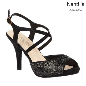 BL-Robin-349 Black Zapatos de Mujer Mayoreo Wholesale Women Heels Shoes Nantlis