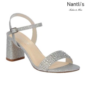 BL-Sofia-53 Silver Zapatos de Mujer Mayoreo Wholesale Women Heels Shoes Nantlis