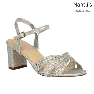 BL-Sofia-59 Silver Zapatos de Mujer Mayoreo Wholesale Women Heels Shoes Nantlis
