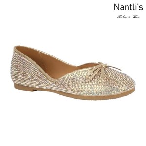 BL-Terra-2 Champagne Zapatos de Mujer Mayoreo Wholesale Women flats Shoes Nantlis