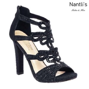 BL-Violet-59 Black Zapatos de Mujer Mayoreo Wholesale Women Heels Shoes Nantlis