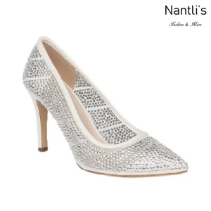 BL-Frances-5B White Zapatos de novia Mayoreo Wholesale Women Heels Shoes Nantlis Bridal shoes
