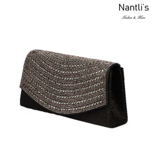 BL-HB152 Black Cartera de novia Mayoreo Wholesale bridal Hand Bag Nantlis