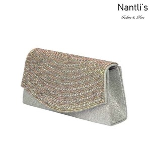 BL-HB152 Silver Cartera de novia Mayoreo Wholesale bridal Hand Bag Nantlis