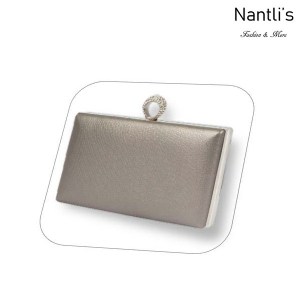 BL-HBJ10 Pewter Cartera de novia Mayoreo Wholesale bridal Hand Bag Nantlis