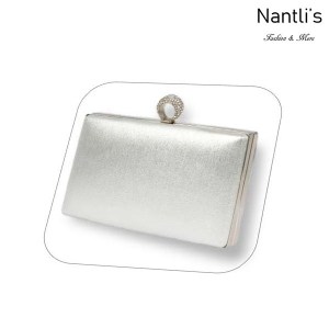 BL-HBJ10 Silver Cartera de novia Mayoreo Wholesale bridal Hand Bag Nantlis