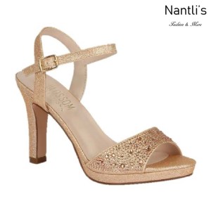 BL-Jonny-13 Rose Gold Zapatos de novia Mayoreo Wholesale Women Heels Shoes Nantlis Bridal shoes