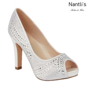 BL-Jonny-14B White Zapatos de novia Mayoreo Wholesale Women Heels Shoes Nantlis Bridal shoes