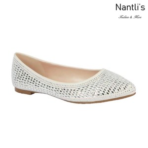 BL-Kitty-6B White Zapatos de Novia Mayoreo Wholesale Women flats Shoes Nantlis Bridal shoes