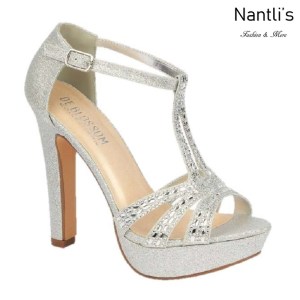 BL-Miya-35 Silver Zapatos de novia Mayoreo Wholesale Women Heels Shoes Nantlis Bridal shoes