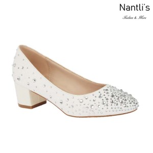 BL-Olivia-23B White Zapatos de novia Mayoreo Wholesale Women Heels Shoes Nantlis Bridal shoes