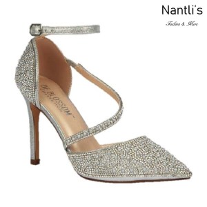 BL-Reese-5 Silver Zapatos de novia Mayoreo Wholesale Women Heels Shoes Nantlis Bridal shoes