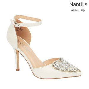 BL-Renzo-49B Ivory Zapatos de novia Mayoreo Wholesale Women Heels Shoes Nantlis Bridal shoes