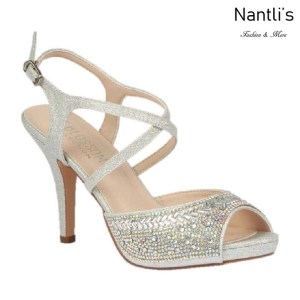 BL-Robin-349 Silver Zapatos de novia Mayoreo Wholesale Women Heels Shoes Nantlis Bridal shoes
