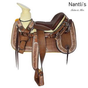 TM-62242 Silla de montar para caballo montura charra Mayoreo Wholesale Mexican horse Saddle Nantlis Tradicion de Mexico