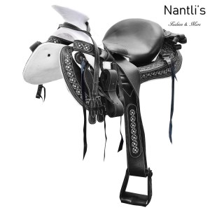 TM-WD1071 Silla de montar juvenil para caballo montura charra Mayoreo Wholesale Mexican horse Saddle Nantlis Tradicion de Mexico