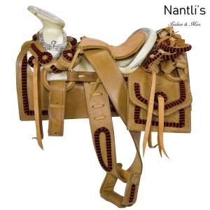 TM-WD1087 Silla de montar para caballo pony montura charra Mayoreo Wholesale Mexican horse Saddle Nantlis Tradicion de Mexico