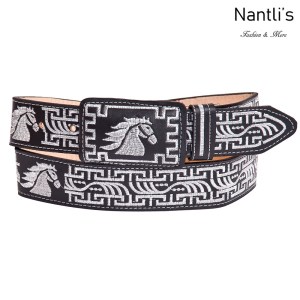 Cintos Mayoreo TM13130 Cinto Vaquero Bordado Embroidered Western Belt Nantlis Tradicion de Mexico